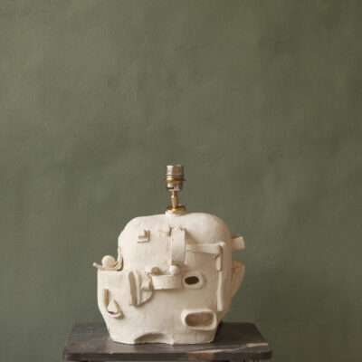 Ding a dong handcrafted table lamp