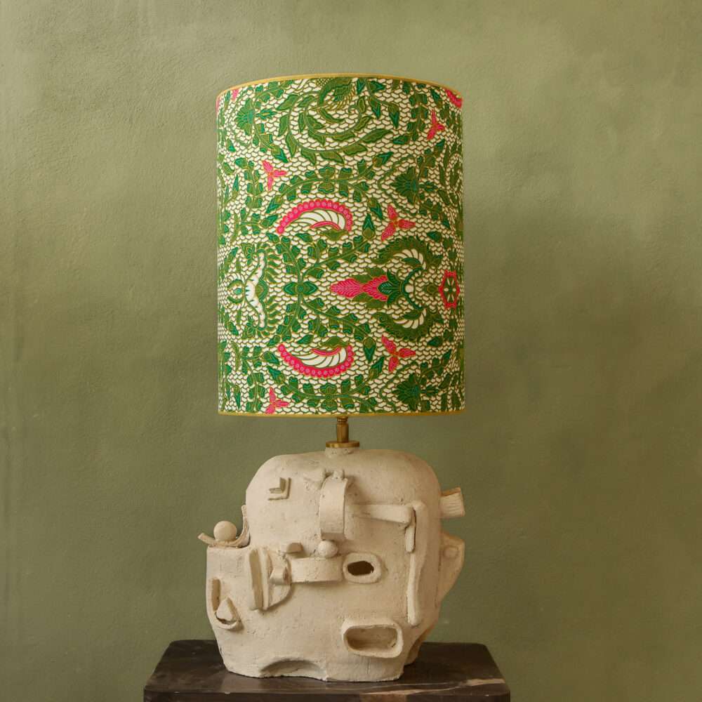 Handmade playful table lamp by Studio Wild Orange
