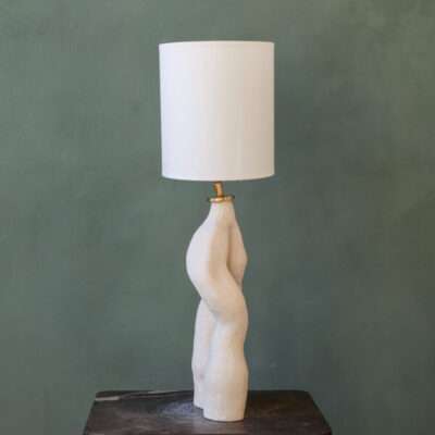 Sculptural table lamp
