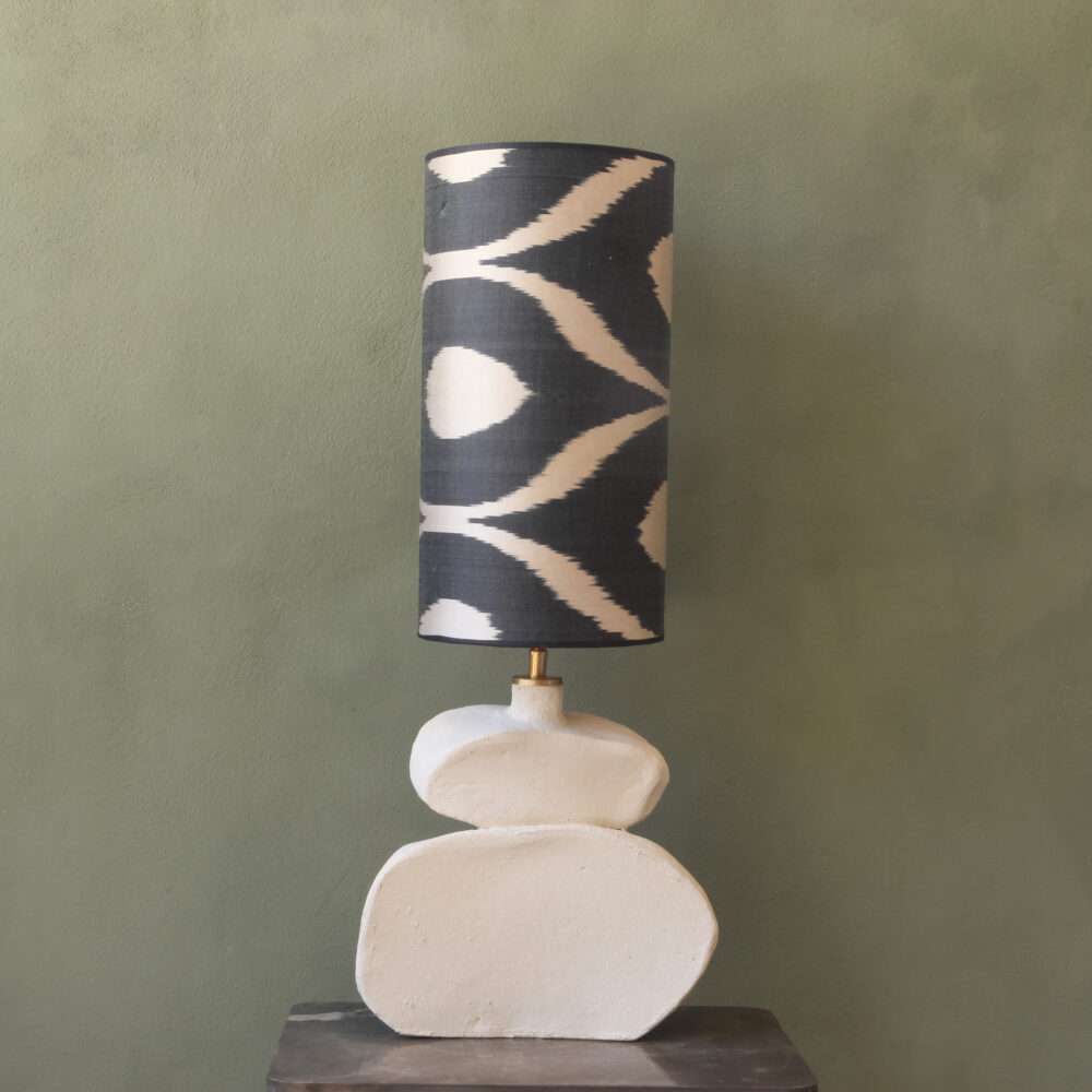 Stapled stones ceramic table lamp - Image 3