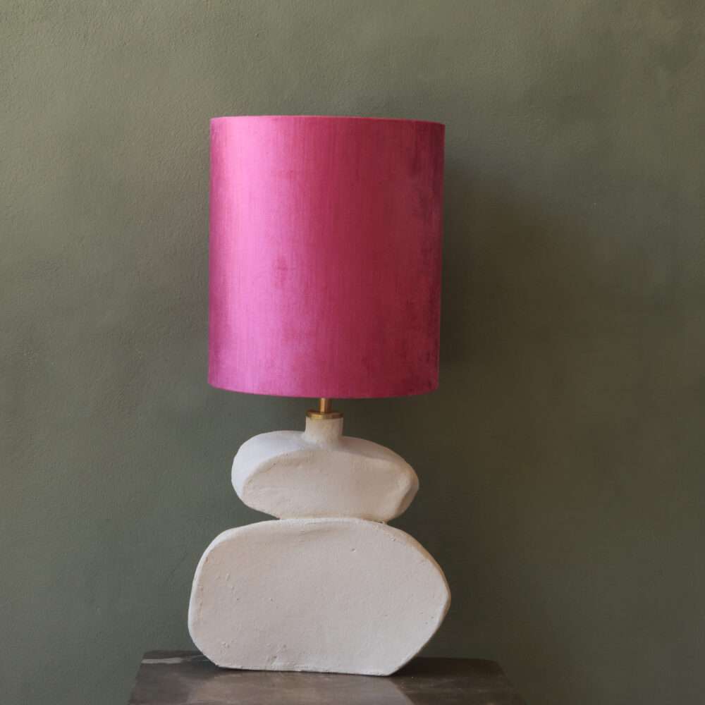 Stapled stones ceramic table lamp - Image 7