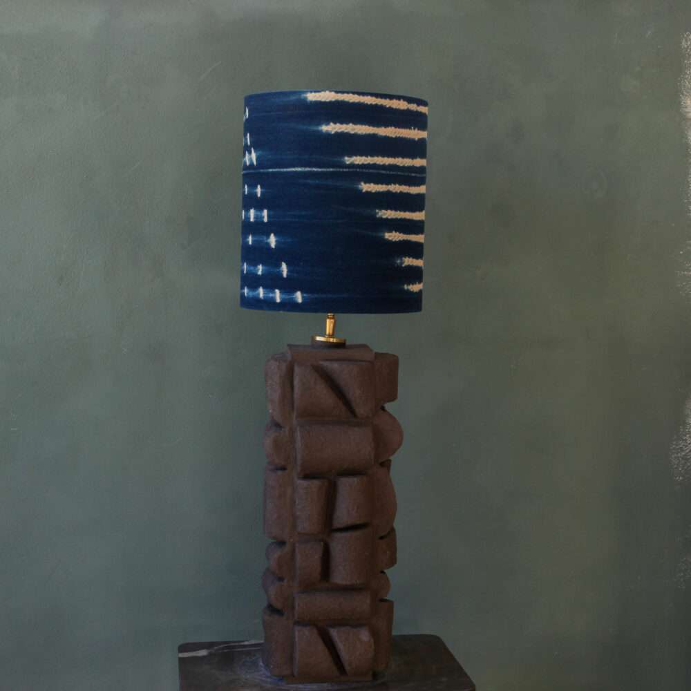 Brownie handcrafted ceramic statement lamp - Image 2