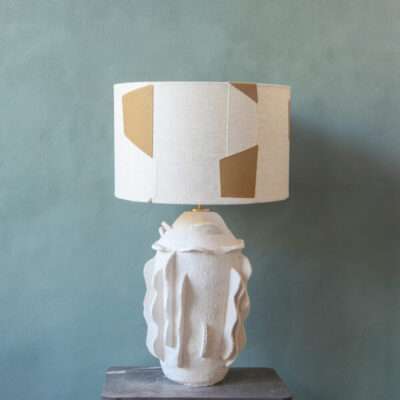 Kelp ceramic organic table lamp