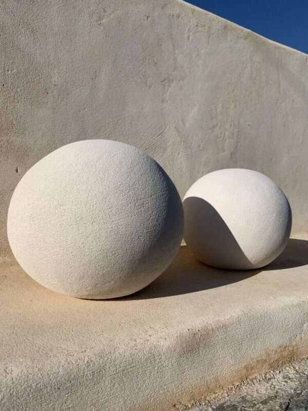 Ceramic round shapes